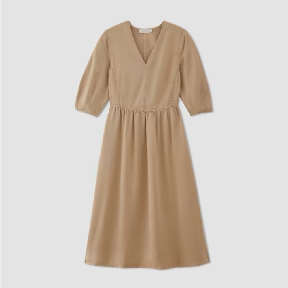 Everlane The TENCEL™ Puff-Sleeve Dress